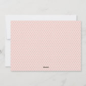 Carte photo de la première dent bébé personnalisée (Dos)