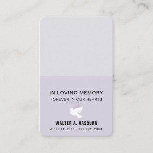 Carte photo de la prière funéraire funéraire