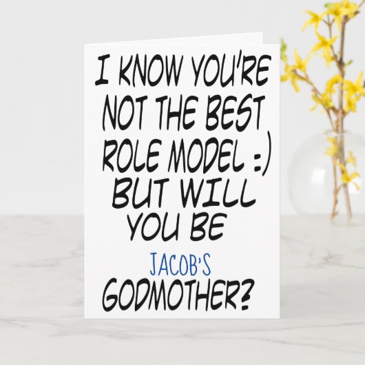 Carte Photo de la proposition de Godmère Funny (Fleur jaune)