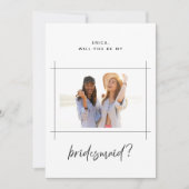 Carte photo de la proposition de la fête nuptiale (Devant)