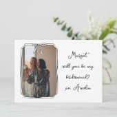 Carte photo de la proposition de la servante d'acc (Debout devant)