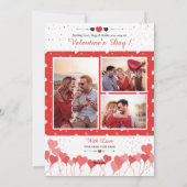 Carte photo de la Saint-Valentin (Dos)