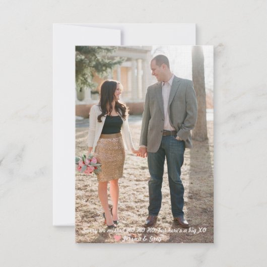 Carte photo de la Saint-Valentin (Devant)