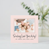 Carte photo de la Saint Valentin (Debout devant)