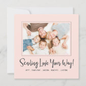 Carte photo de la Saint Valentin (Devant)