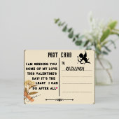 carte photo de la Saint-Valentin (Debout devant)