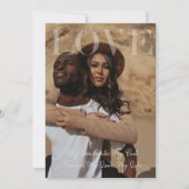 Carte photo de la Saint-Valentin classique moderne (Devant)