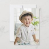 Carte Photo de la Saint-Valentin de la classe verte Dino (Dos)