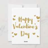 ❤️ Carte photo de la Saint-Valentin pour enfants (Dos)