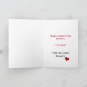 Carte photo de la Saint Valentin pour maman Rose C (Intérieur)