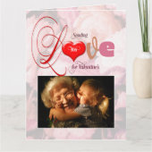 Carte photo de la Saint-Valentin vous envoyant de  (Devant)