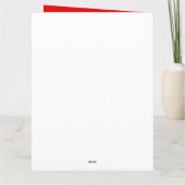 Carte Photo de la Saint-Valentin Vous êtes ma femme préf (Dos)