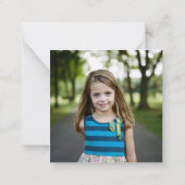 Carte photo de la salle de classe moderne Red Hear (Dos)