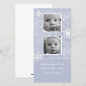 Carte photo de la verticale 2 (Devant / Derrière)