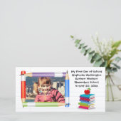 Carte photo de l'école pour enfants (Debout devant)