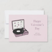 Carte photo de lecteur de disques de la Saint-Vale (Devant)