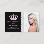 Carte photo de léopard de zèbre d'emblème de (Dos)