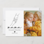 Carte Photo de Maman Moderne pour la Fête des Mères (Devant)