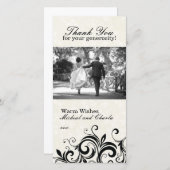 Carte photo de Merci (4x8) (Devant / Derrière)