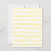 Carte photo de Merci avec le cadre de tournesol (Dos)