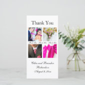 Carte photo de Merci Collage simple (Debout devant)