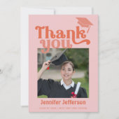 Carte photo de Merci de diplômes rétrogrades (Devant)