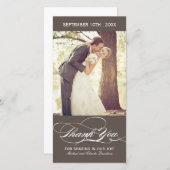 Carte photo de Merci de fumée (4x8) (Devant / Derrière)