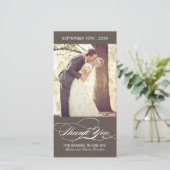 Carte photo de Merci de fumée (4x8) (Debout devant)