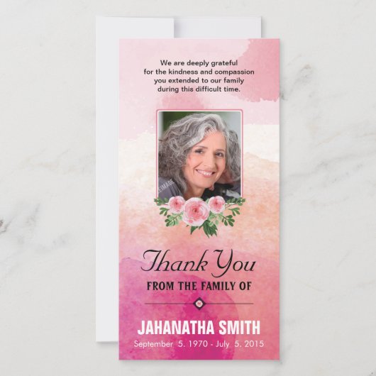 Carte photo de Merci de Funera (Devant)