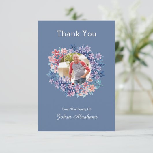 Carte photo de Merci de Funera (Debout devant)