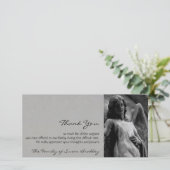 Carte photo de Merci de sympathie de l'ange 2 (Debout devant)