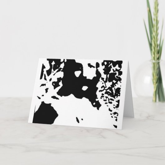 Carte Photo de neige de Jésus (Devant)