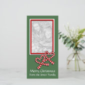 Carte photo de Noël (Debout devant)