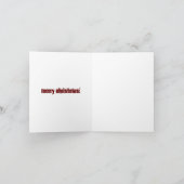 Carte photo de Noël (Intérieur)