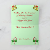 Carte photo de Noël (Intérieur)