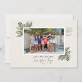 Carte photo de Noël (Dos)