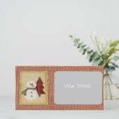 Carte photo de Noël (Debout devant)