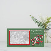 Carte photo de Noël (Debout devant)