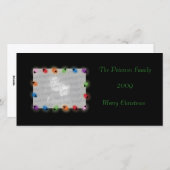 Carte photo de Noël (Devant / Derrière)