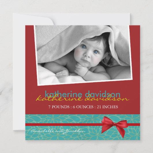 Carte photo de Noël (Devant)