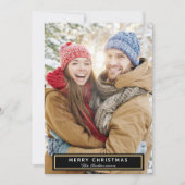 Carte photo de Noël (Devant)