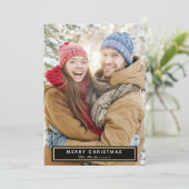 Carte photo de Noël (Debout devant)