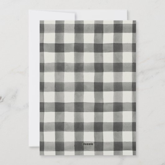 Carte photo de Noël (Dos)