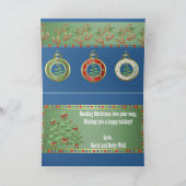 Carte photo de Noël (Intérieur)
