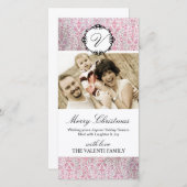 Carte photo de Noël (Devant / Derrière)