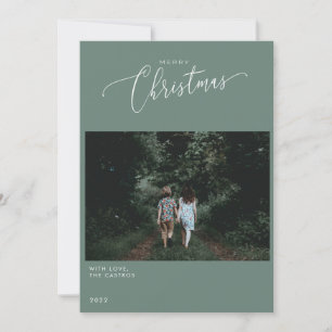 CARTE PHOTO DE NOËL