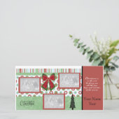 Carte photo de Noël (Debout devant)