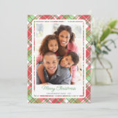 Carte photo de Noël (Debout devant)