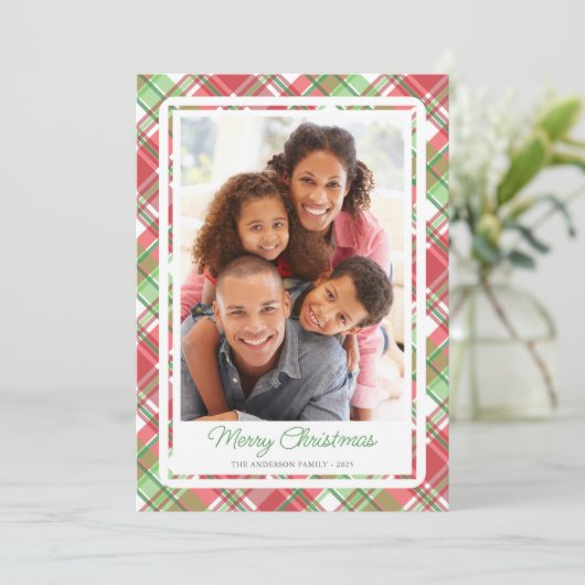 Carte photo de Noël (Debout devant)