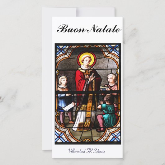 Carte photo de Noël (Devant)